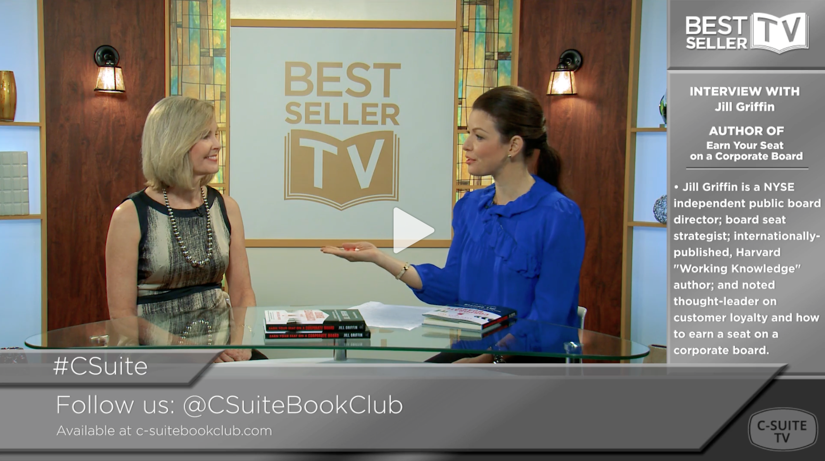 I had so much fun talking to C-Suite and Tara on BestSellerTV.com!